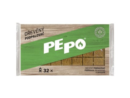 89416 pe po dreveny podpalovac 32ks fol