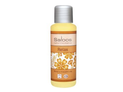 124815 saloos telovy masazni olej 50ml relax