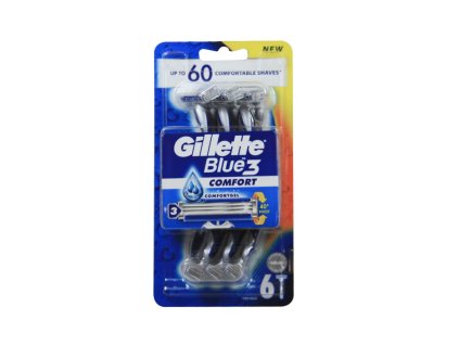 93109 gillette jednorazovy strojcek blue3 6sacek