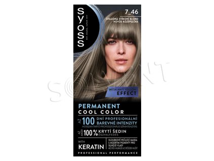 124365 syoss color 7 46 chl str blond