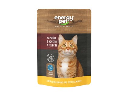 123612 energy pet kapsa kocka 100g hovezi telec