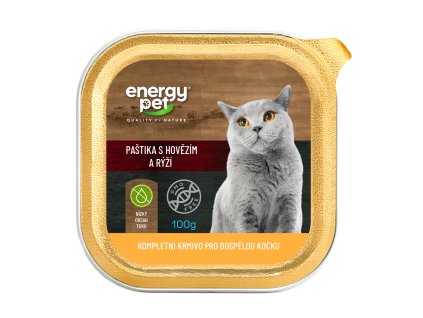 123630 energy pet pastika 100g hovezi ryze