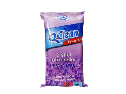122937 q clean uni ubrousky 50ks fol levand