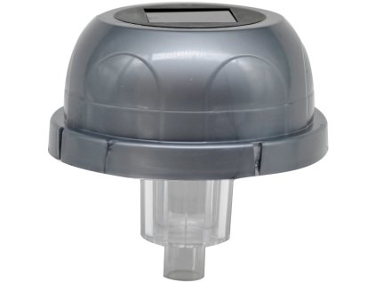 Madona Solarni pokrovček za strešno steklo Ø 95 mm srebrn