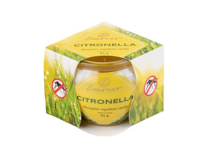 Dišeča sveča Emocio v steklu Citronella Decor 70x62 mm