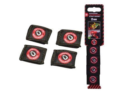 QUICKLOADER® magnetni trak, 4 kosi • 25 mm