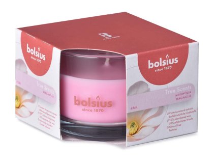 Bolsius Aromatic 2.0 Dišeča sveča v steklu, 90x63 mm, Magnolija