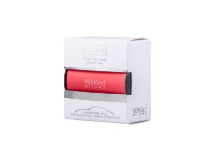 Dišava za avto Millefiori Icon Vanilla & Wood Classic red