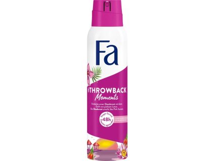 FA Deo za ženske 150ml Throwback Moments Ks