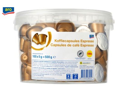 aro Espresso kapsle kávové 100 ks