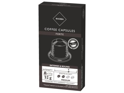 RIOBA Espresso Forte káva 52 g kapsle