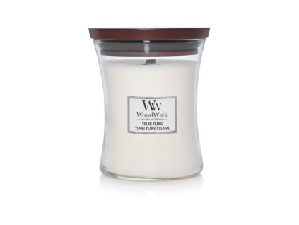 Sveča WoodWick Solar Ylang srednje velika