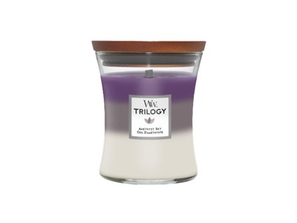 WoodWick Trilogy Amethyst Sky vaza srednje velikosti