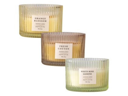 Dišeča sveča v steklu Mešanica barv Home Fragrance 115x80mm