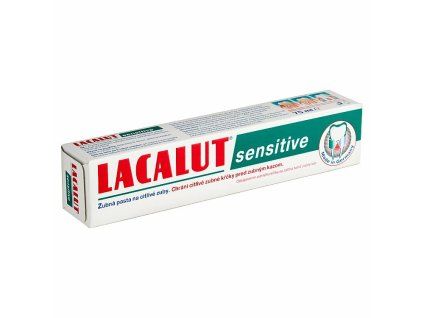 Zobna pasta Lacalut Sensitive 75 ml + zobna nitka