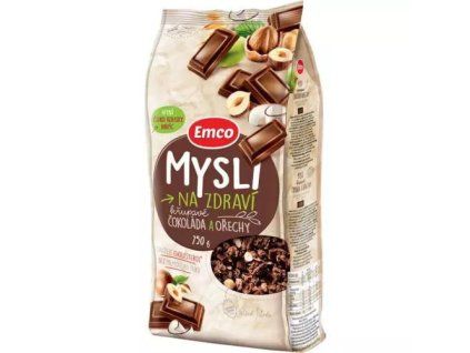 Emco Misli s čokolado in oreščki 750 g