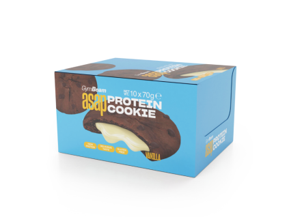 asap cookie vanilla 10x70 g gymbeam
