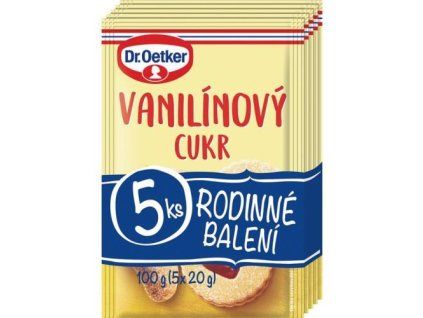 Dr. Oetker vaniljev sladkor @5x20g
