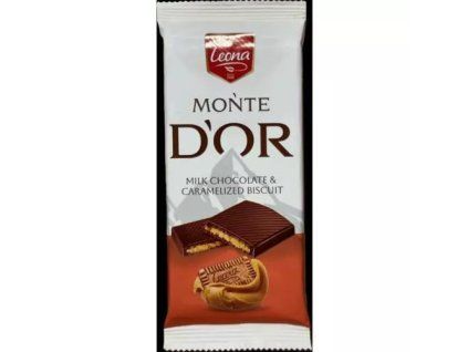 Leona delicious Monte Dor mlečni karamelizirani piškoti 90 g