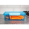 Sistema Lunch Snack Attack Duo Deljena škatla za prigrizke z 2 ločenima predelkoma 975 ml, modra