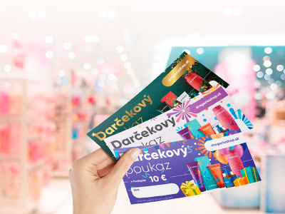 Darčekové poukazy