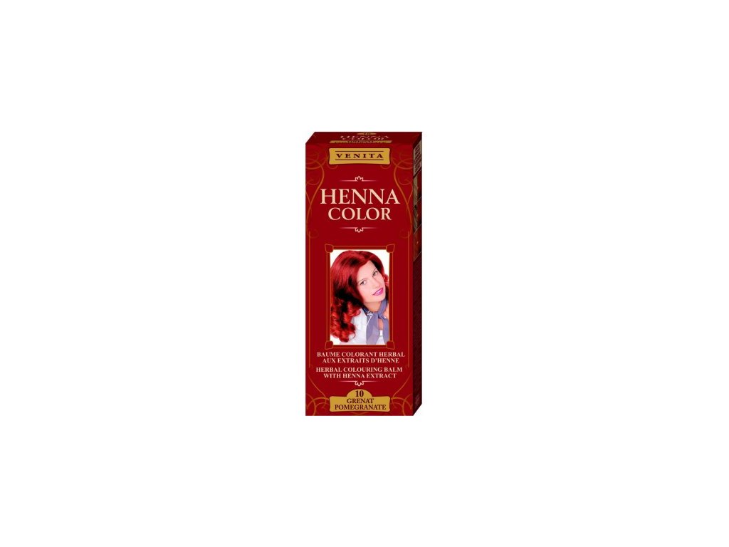 57468 venita henna color barvici balzam na vlasy 10 granatove jablko 75 ml