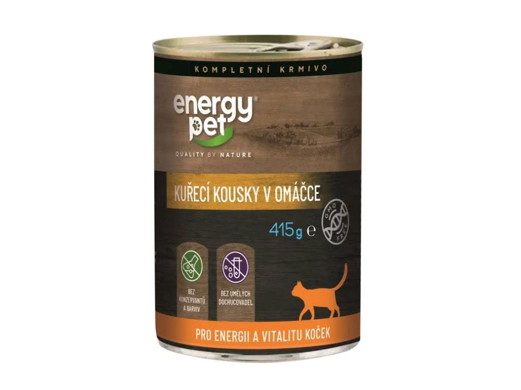 78904 energy pet kureci konzerva pro kocky 415g