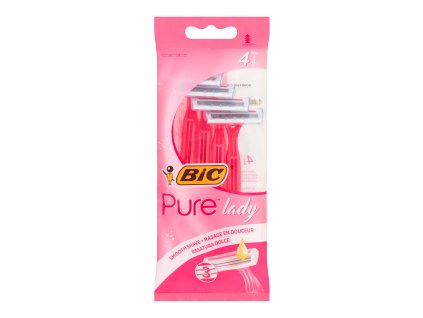129765 bic damska holitka 4ks sac purepink