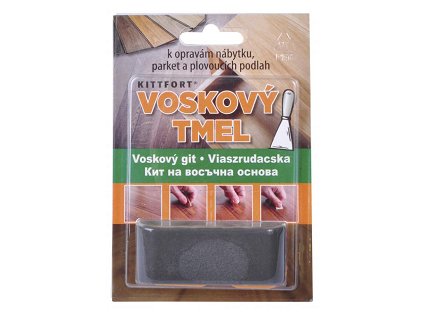 Kittfort voskový tmel 15g grafitová