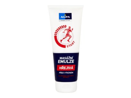 Alpa masážna emulzia 210ml hrejivá