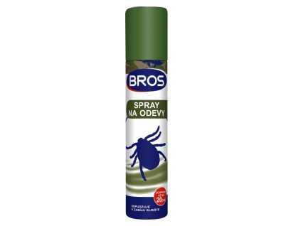 Bros spray 90ml kliešte a odevy