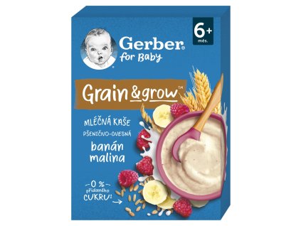 GERBER Ml kaša 200g pšen-ovos ban mal