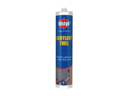 Distyk akrylátový tmel 280ml biely