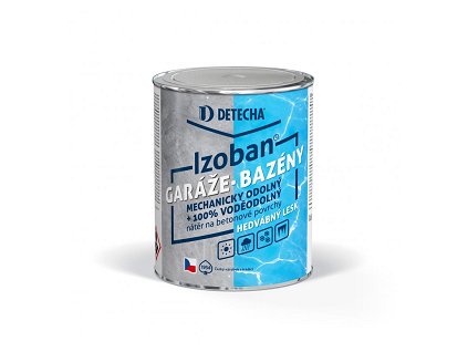 Izoban syntet náter na betón 0,8kg čerhn
