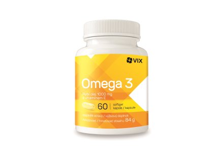 VIX Omega 3 s vit.E 1000mg (60cps/kra)