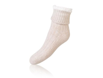 EXTRA WARM SOCKS - Extrémne teplé ponožky - béžová 36 - 37