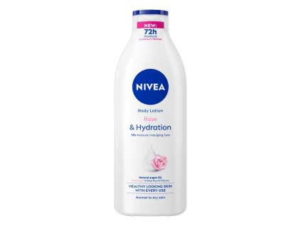 Nivea Telové mlieko 400ml Rose & Argan