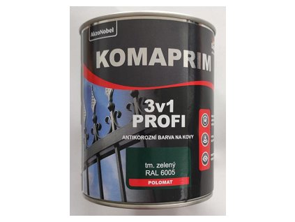 KOMAPRIM 3v1 0,75 l RAL6005 tm zelený