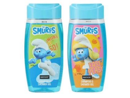 Mix Kids: Šmolkovia SG & Šampón 210ml MIX Pink + Green