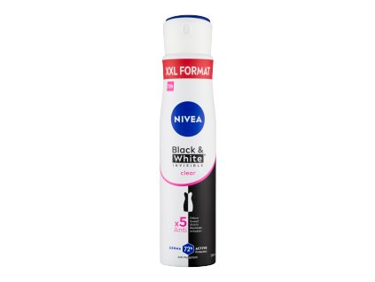 Nivea sprej AP 250ml B&W Invisible Clear