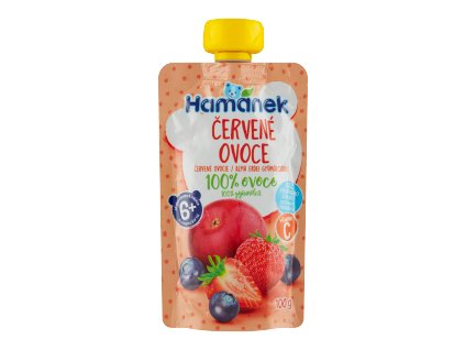 Hamánek doj výživa 100g červené ovo 6+