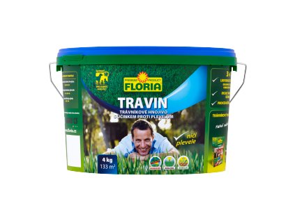 Floria tráv hnojivo s herbicídmi 4kg