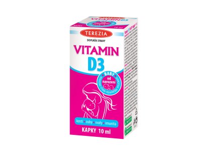 TEREZIA Vitamín D3 400 IU 10ml kvapky