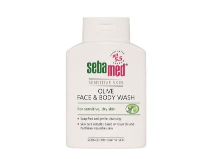 111876 sebamed myci emulze na oblicej a telo olivova
