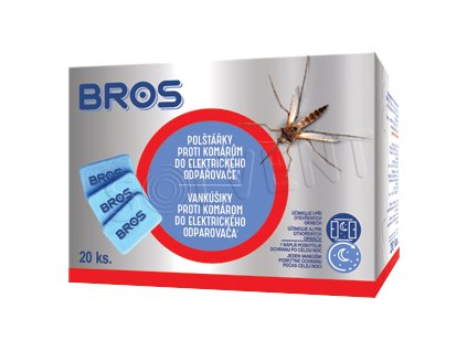 BROS el náplň (20ks/kra) vankúš na komáre