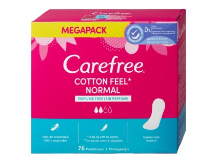 Carefree vložky (76ks/kra) Mega Cotton