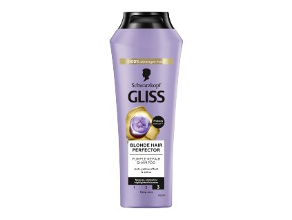 125826 gliss sampon 250ml blonde perfector