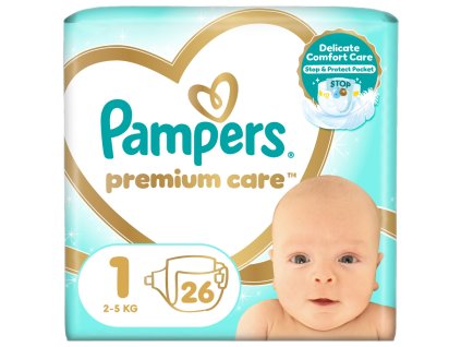 Pampers Premium Carry Pack (26ks/fol) S1
