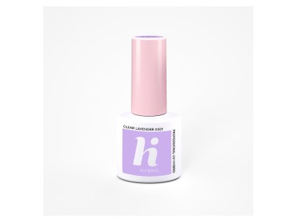 hi hybrid UV gél lak Clear Lavender 301