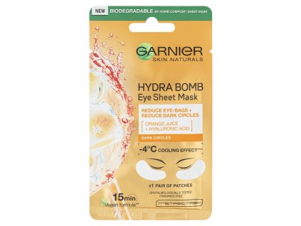 GARNIER očná maska 6g Pomaranč